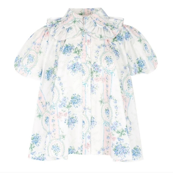 Selkie The Cream Puff Blouse in La Belle Etoile - Picture 3 of 16